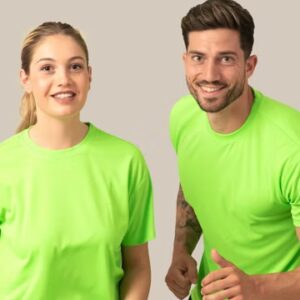 SPORTOCEAN. CAMISETA JHK UNISEX TECNICA M/C 100%POLIESTER