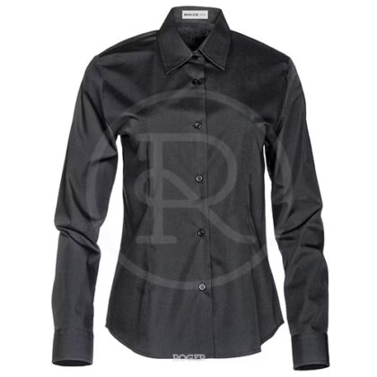 BLUSA ROGER MUJER M/L CUELLO CAMISERO CLASICA